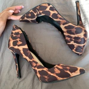 Cheetah Print Heels